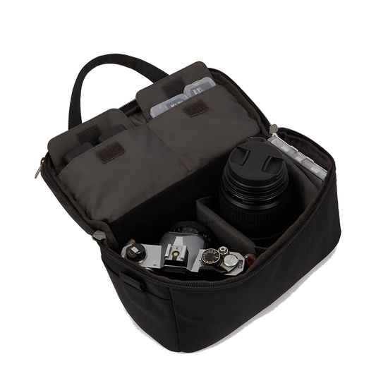 Borsa fotografica in tessuto riciclato "Stationery" Piquadro