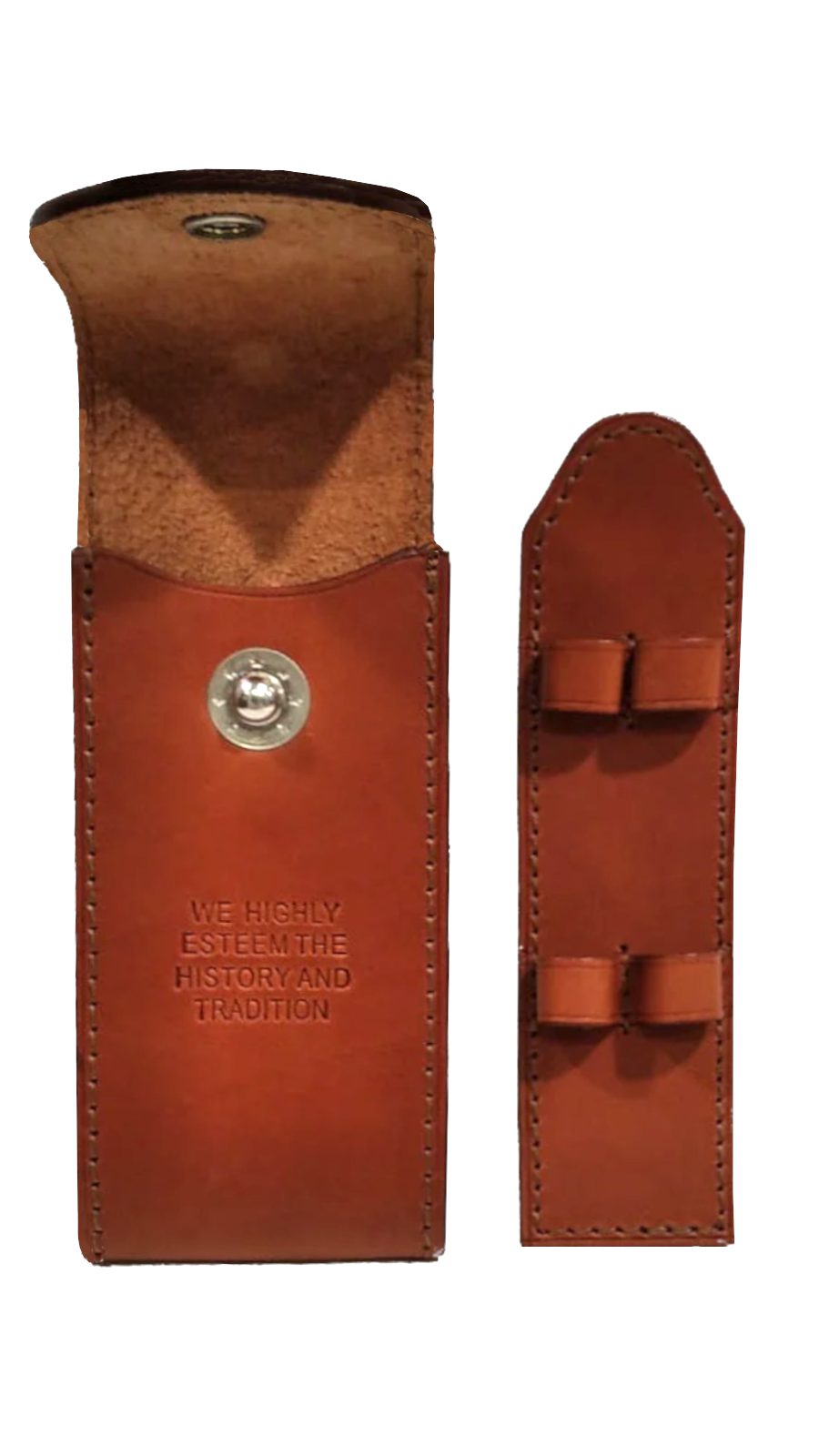 Custodia portapenne in cuoio A.G. Spalding & Bros