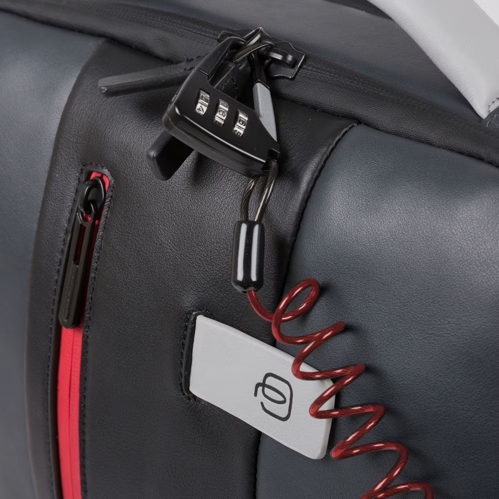 Zaino portapc 15,6" in pelle con cavo antifurto Urban  Piquadro