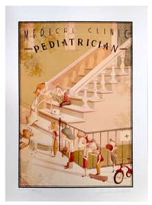 Grafica di Giulia del Mastio: "Pediatrician"