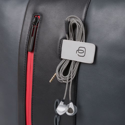 Zaino portapc 15,6" in pelle con cavo antifurto Urban  Piquadro