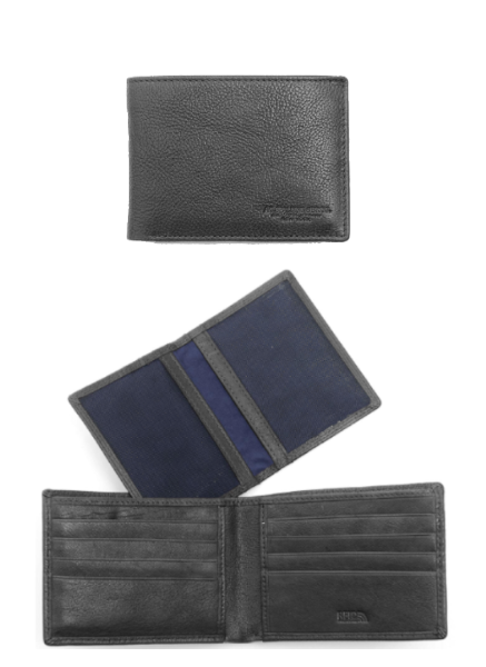 Portafogli da uomo in pelle con portabadge estraibile e RFID "Oregon" A. G. Spalding & Bros