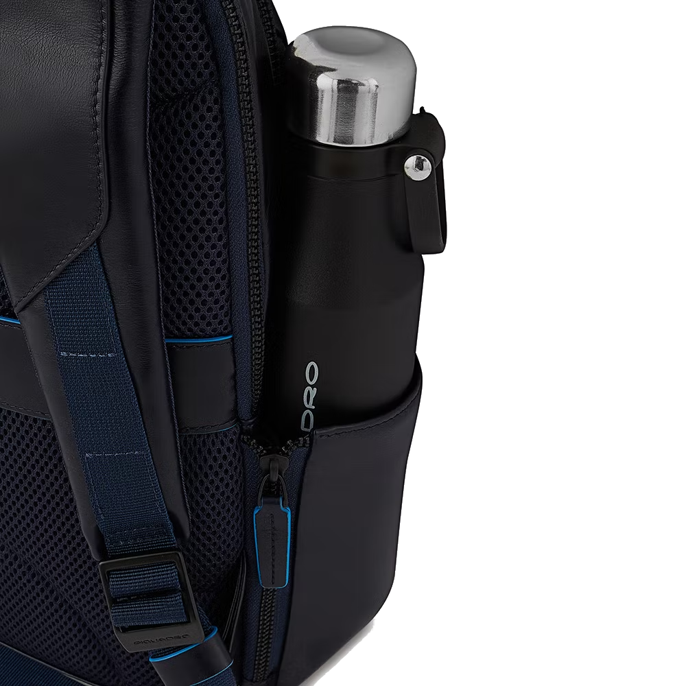 Zaino in pelle portapc fastcheck 14'' Bluesquare Piquadro mogano