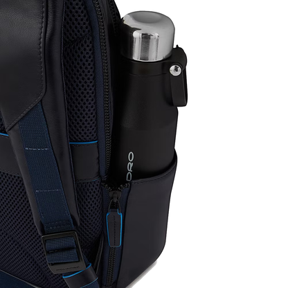 Zaino in pelle portapc fastcheck 14'' Bluesquare Piquadro mogano