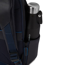 Carica l&#39;immagine nel visualizzatore di Gallery, Zaino in pelle portapc fastcheck 14&#39;&#39; Bluesquare Piquadro mogano
