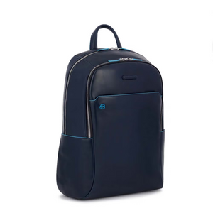 Zaino grande in pelle 15,6" Blue Square Piquadro (disponibile in diversi colori)