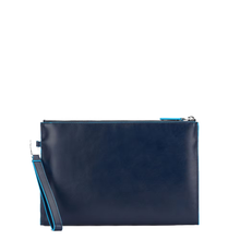 Carica l'immagine nel visualizzatore di Gallery, Pochette uomo sottile porta iPad®mini blu
