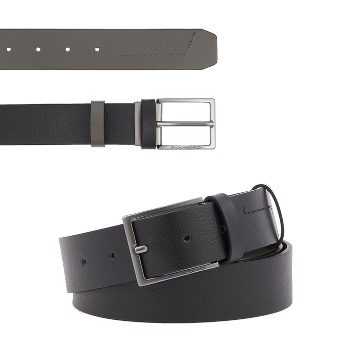 Cintura in pelle bottalata double face 
