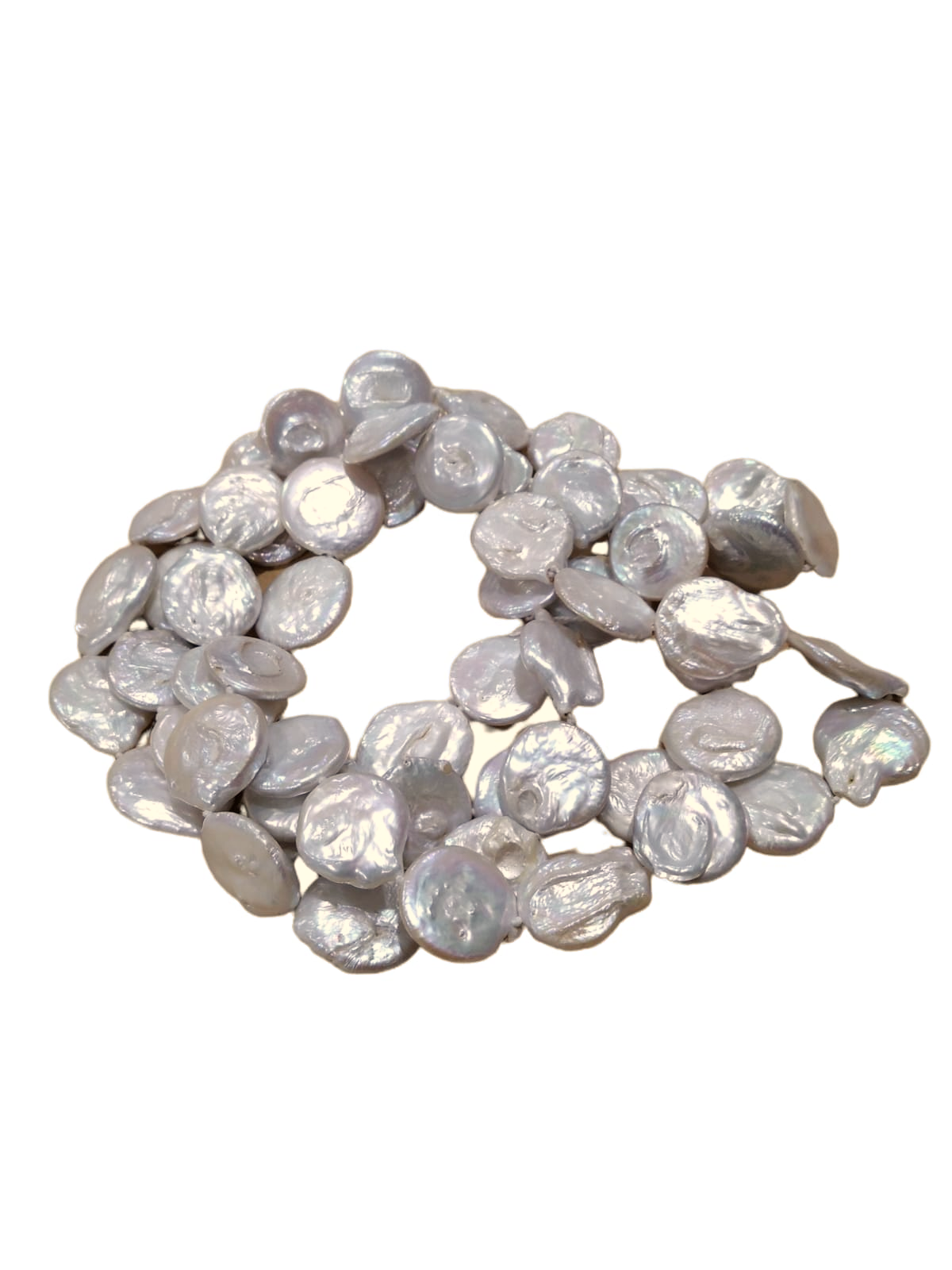 Collana lunga in chips di madreperla