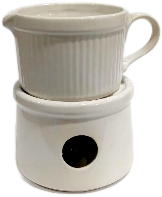 Ciocciolatiera in ceramica