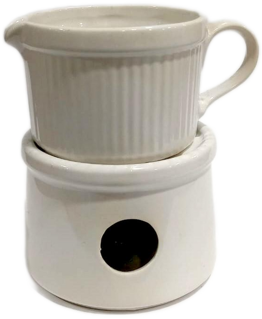 Ciocciolatiera in ceramica