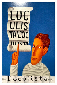 Grafica di Franco Fortunato "L'Oculista"