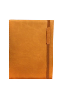 Guaina in pelle spatolata con elastico per agenda giornaliera  15x21 Piquadro (disponibile in diversi colori)