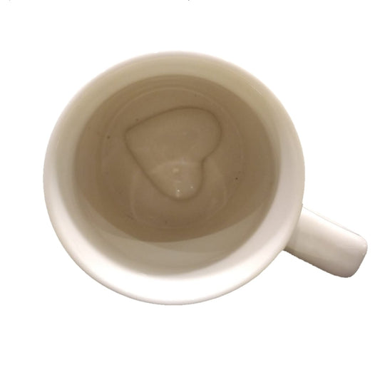 Tazza Mug "Dentro c'è un cuore che batte per te"
