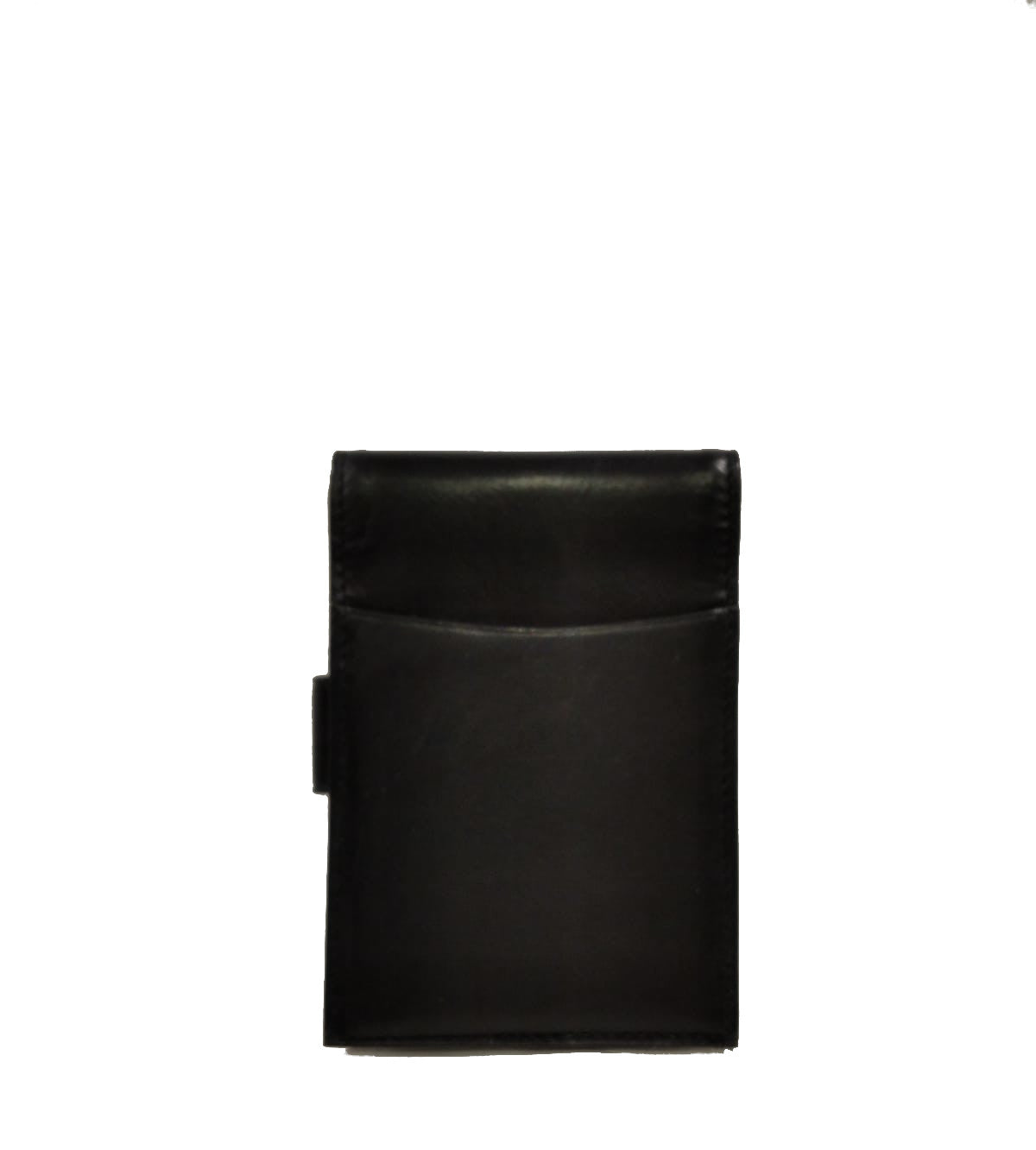 Blocco appunti in pelle nera Filofax