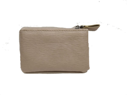 Portachiavi a bustina in similpelle saffiano InTempo (disponibile in due colori)