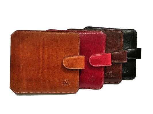 Custodia porta cd in pelle Chiarugi