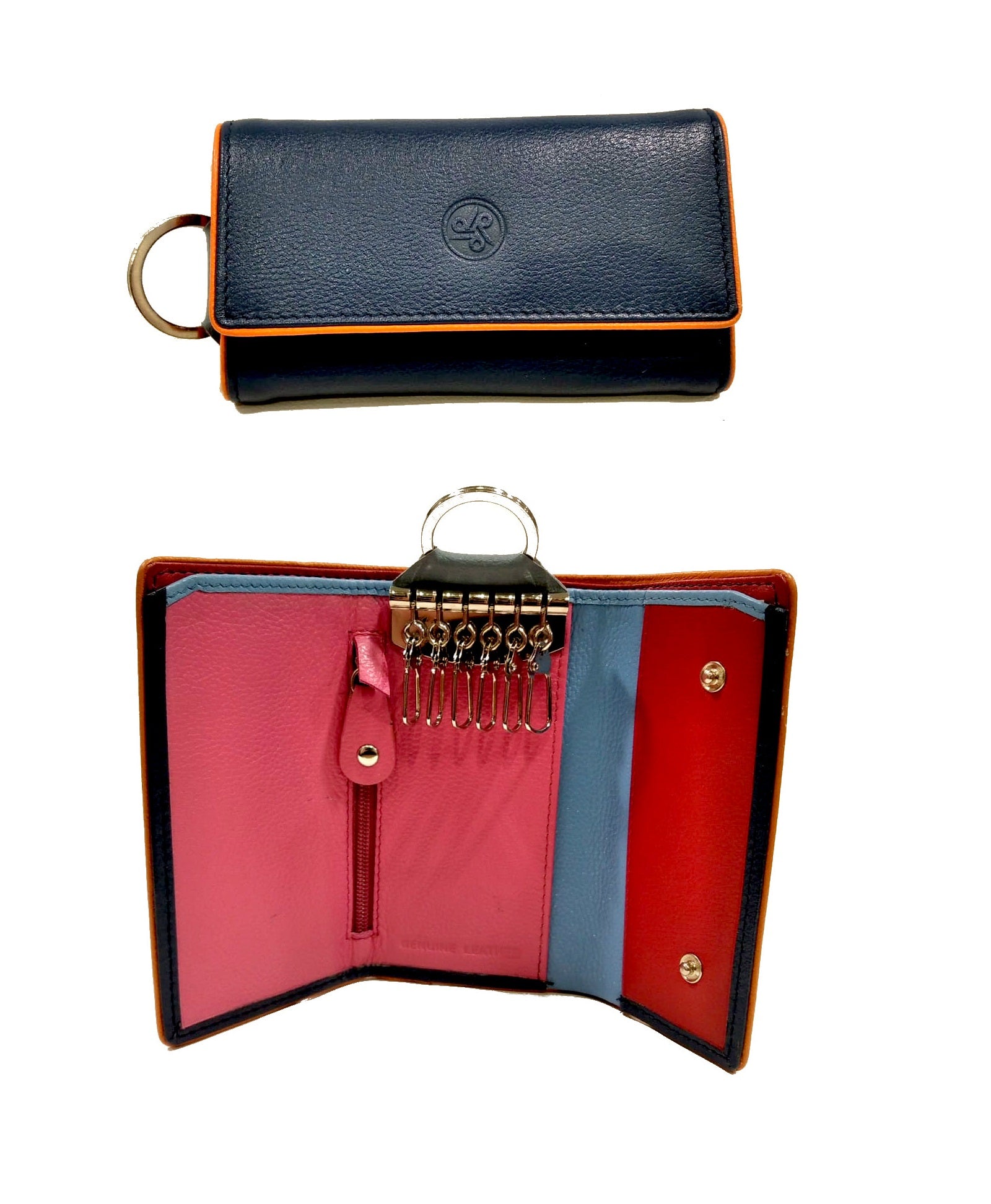 Portachiavi In Corda Di Pelle - Set 24 Pezzi Colorati, Intrecciati A Mano, Per Uomini E Donne - Foto 4