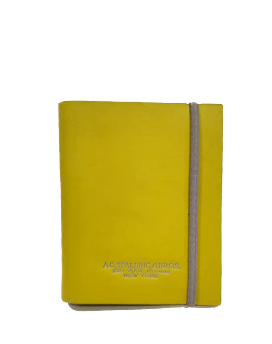 Astuccio portacarte di credito A.G. Spalding & Bros giallo lime