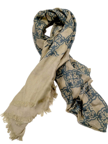 Sciarpa misto cachemire con motivo a rosette Hella Vestopazzo
