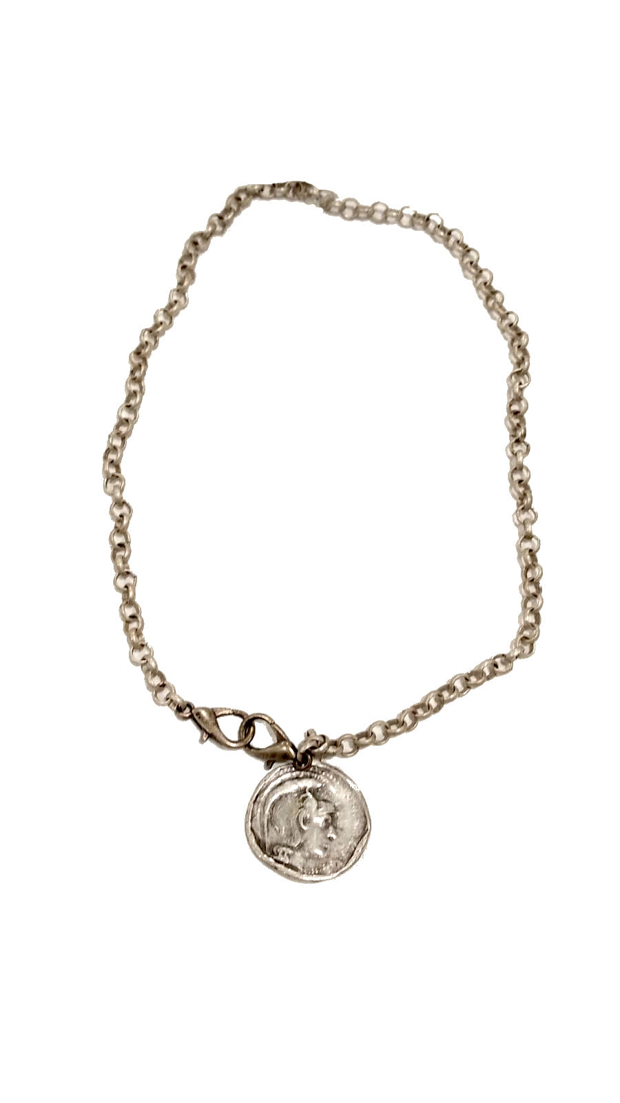 Collana a catena con doppio moschettone e ciondolo Athena Stella by Naturca