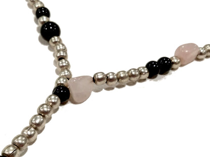 Collana in Zama e pietre dure con pendente Gufo Stella by Naturca