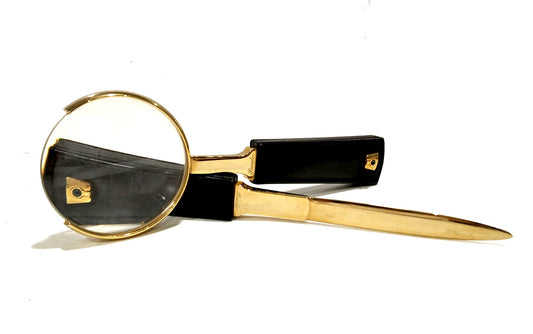 Set tagliacarte e lente d'ingrandimento Pineider