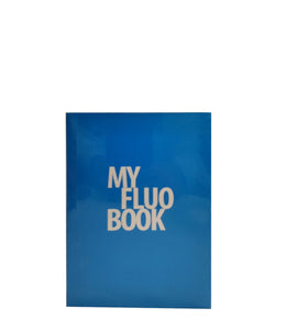 Quaderno "My Fluo Book" Nava Design blu