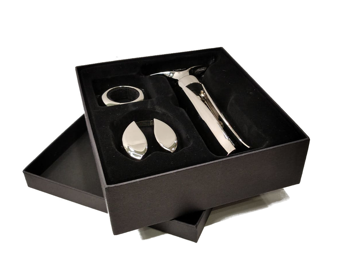 Cofanetto con set tre pezzi da vino "Luca" Philippi