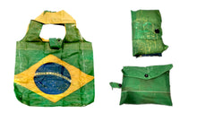 Carica l&#39;immagine nel visualizzatore di Gallery, Borsa da shopping richiudibile con custodia brazil

