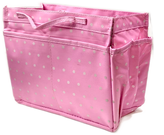 Organizer da borsa "Pois" rosa
