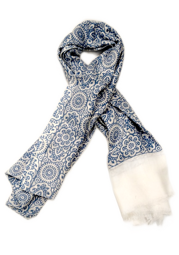 Sciarpa foulard Fiori anni '60 Zania Vestopazzo