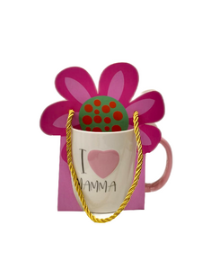 Tazza Mug in confezione regalo "I ♥ Mamma"