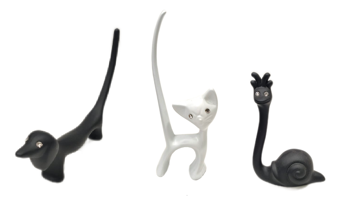 Porta anelli in resina "Animals" (disponibile in diverse varianti)