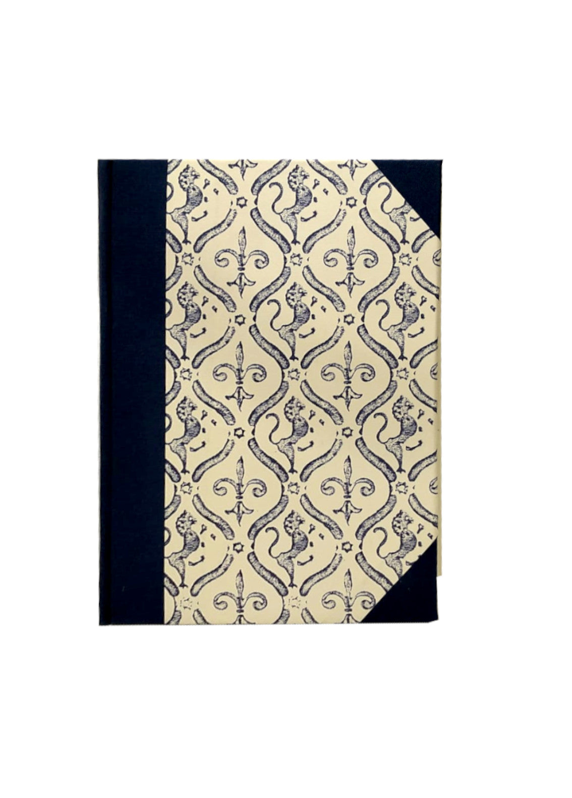 Libro delle letture con copertina in carta fiorentina e tela
