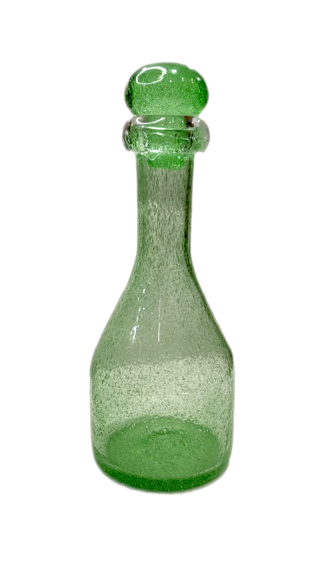 Bottiglia con tappo in vetro