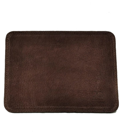 Mouse pad in pelle 20S testa di moro