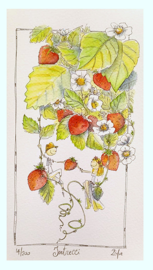 Grafica di Zoe Luz D'Amico "Intrecci"