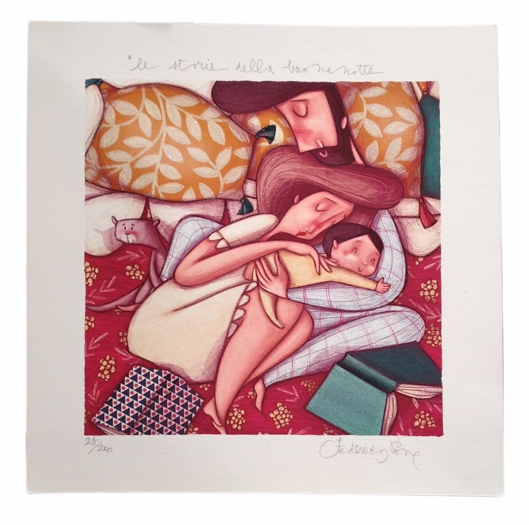 Grafica di Federica Porro "Le storie della buonanotte" Nuova Tiratura