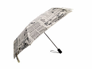 Ombrello con chiusura e apertura automatica "Newspaper" Happy Rain