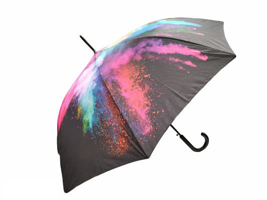Ombrello lungo "Holy Explosion" Happy Rain