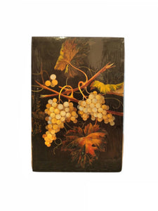 Taccuino Pineider Gallery "Piano di tavolo con uva e pampini"
