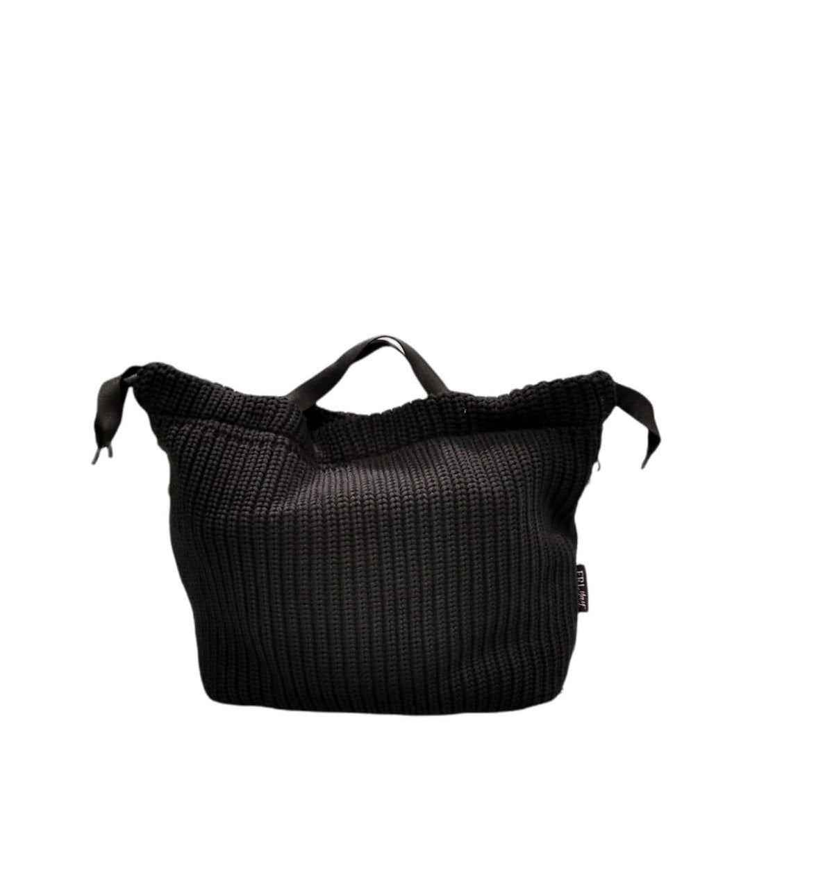 Borsa in maglia a costa inglese "Tricot" Fri-yay