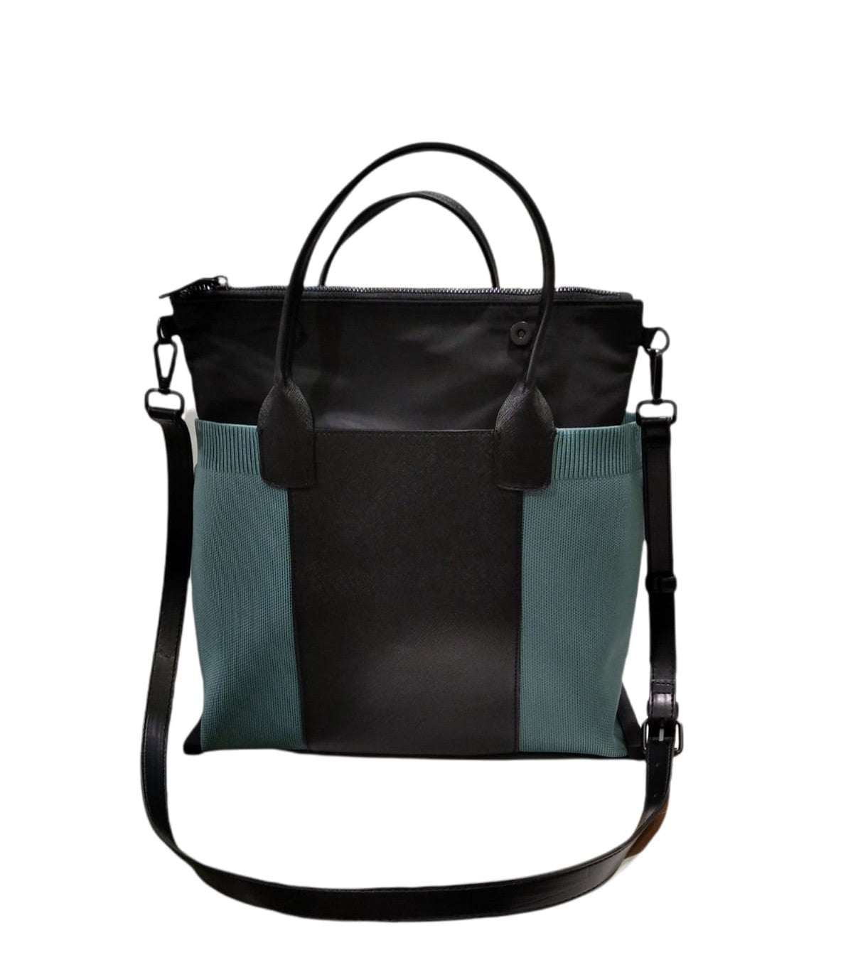 Borsa in tessuto tecnico elasticizzato ottanio "Marta" Fri-yay