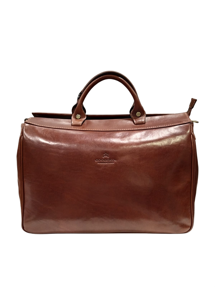 Borsa medico in pelle marrone "Warm and Color" Cuoieria Fiorentina