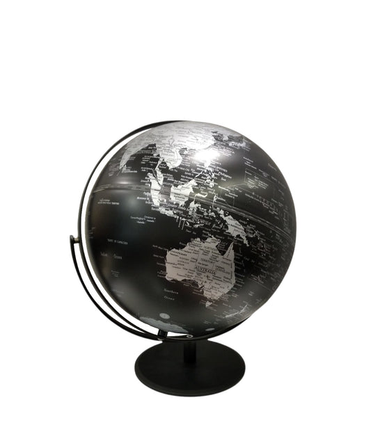 Mappamondo moderno con doppio asse di rotazione "Saturn Matt" Emform