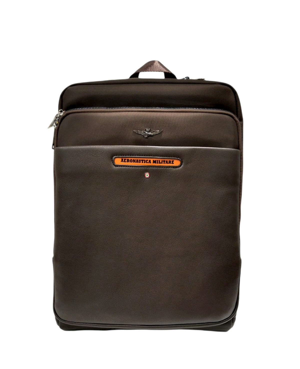 Zaino portacomputer 15,6" in tessuto ed ecopelle Aereonautica Militare