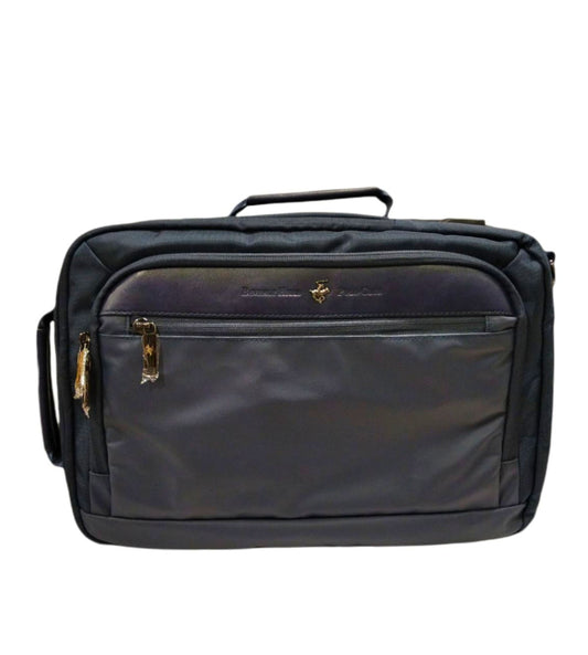Zaino portacomputer 15,6" con portabilità a cartella "Miami" Beverly Hills Polo Club blu