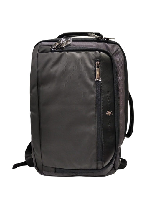 Zaino portacomputer 15,6" con portabilità a cartella "Miami" Beverly Hills Polo Club grigio