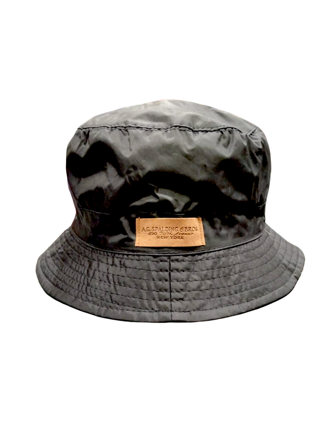 Cappello pescatore reversibile nero  A.G.Spalding & Bros (disponibile in tre misure)